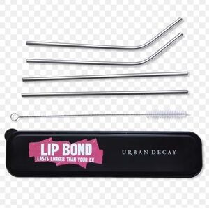 NEW Urban Decay Limited Edition Travel Straw Kit